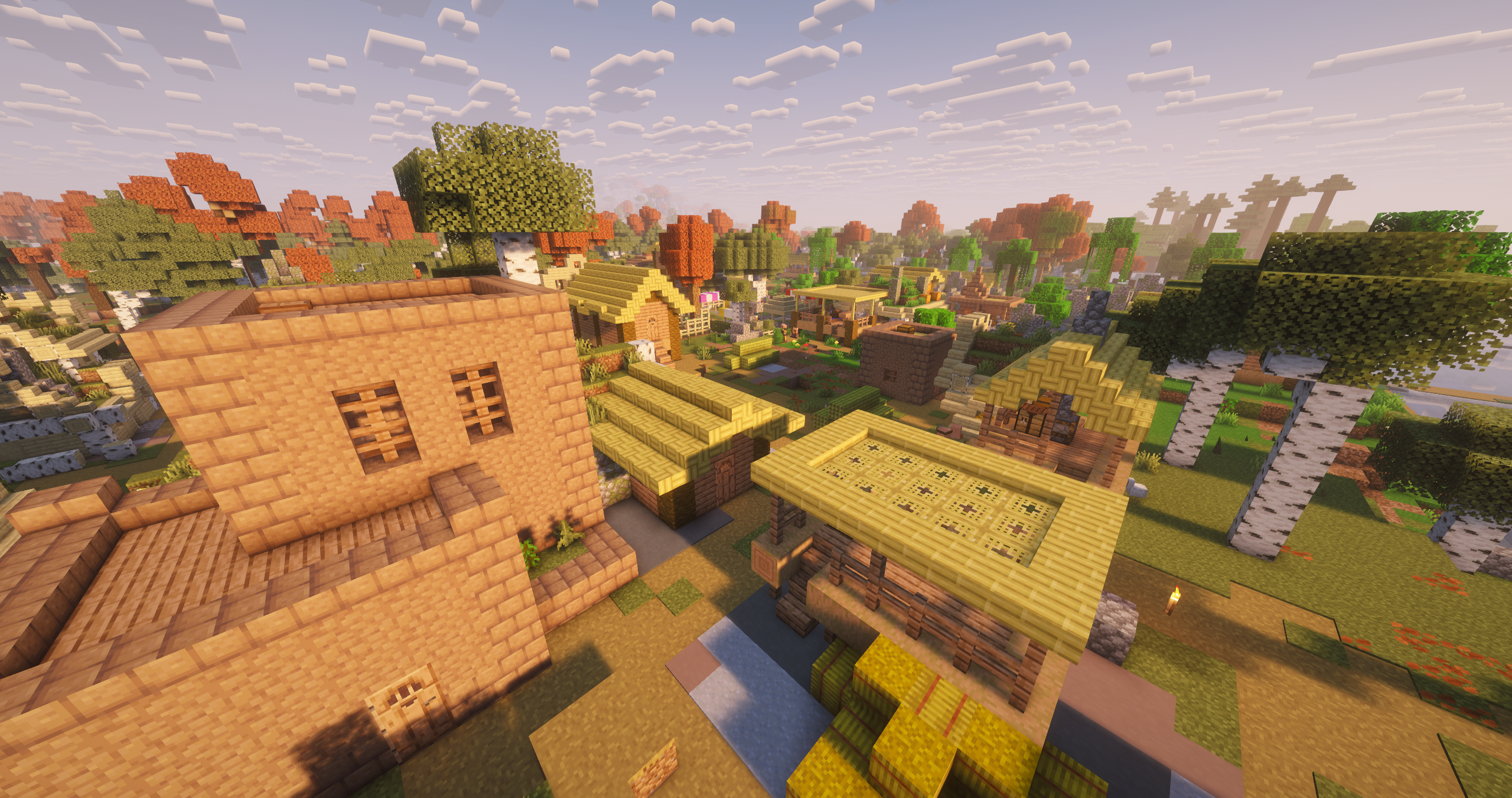 Aldeas en nuevos biomas